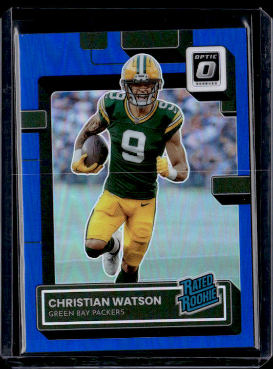 2022 Optic #219 Christian Watson /179 near mint