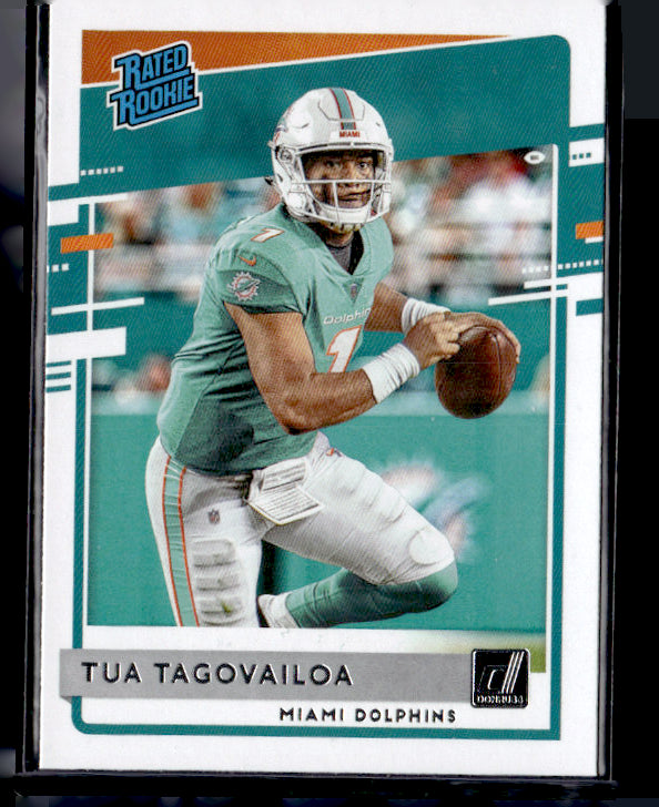 2020 Donruss #302 Tua Tagovailoa near mint