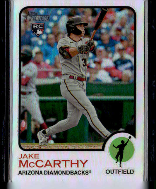 2022 Topps Heritage #616 Jake McCarthy /679