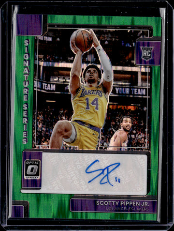 2022 Optic #SS-SPJ Scotty Pippen Jr auto