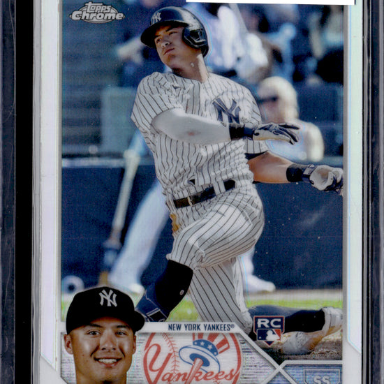 2023 Topps Chrome #4 Anthony Volpe refractor