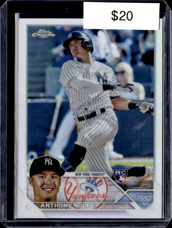 2023 Topps Chrome #4 Anthony Volpe refractor