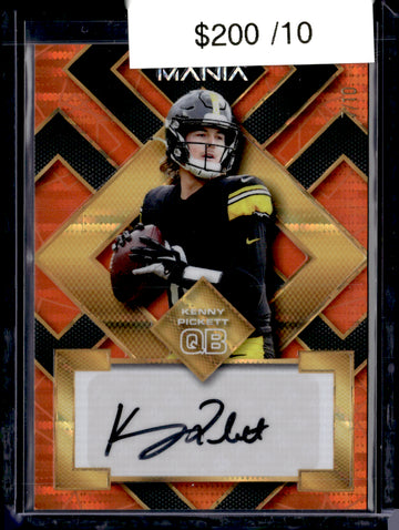 2022 Wild Card Mania #AM-SQ22 Kenny Picket /10