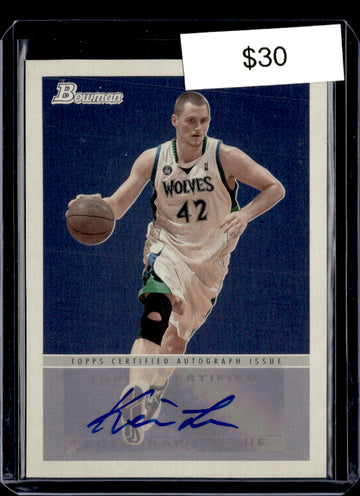 2009 Bowman #48A-KL Kevin Love autograph rookie