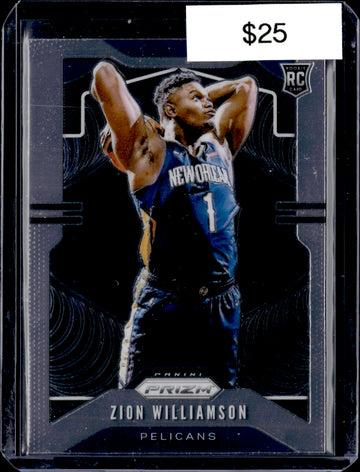 2019 Panini Prizm #248 Zion Williamson