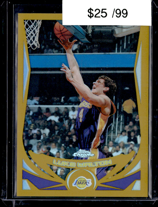 2004 Topps Chrome #12 Luke Walton /99 Refractors