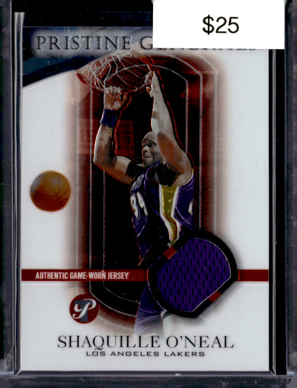 2003 Topps Prestine #PG-SO Shaquille O'Neal patch