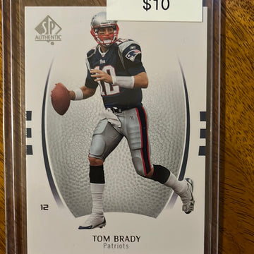 2007 SP Authentic Base Tom Brady