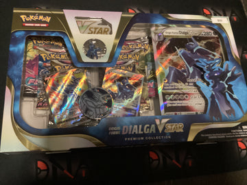Pokémon Origin Forme Dialga Vstar or Origin Forme Palkia Vstar Premium Collection 6 pack