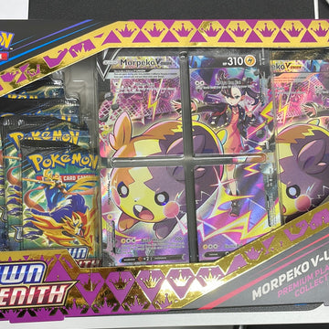 Pokemon Morpeko V-Union Crown Zenith Premium Playmat Collection