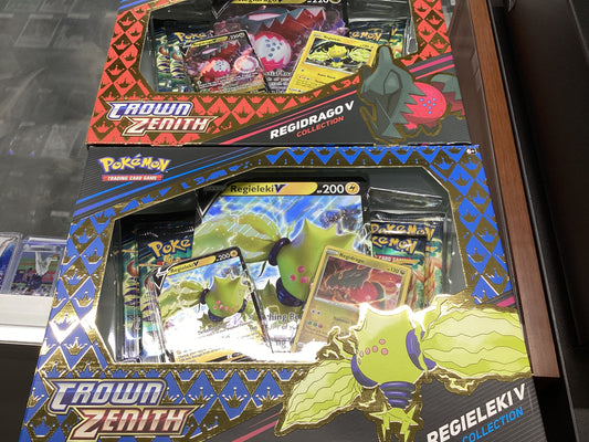 Pokémon Crown Zenith Regiekeki or Regidrago V Collection