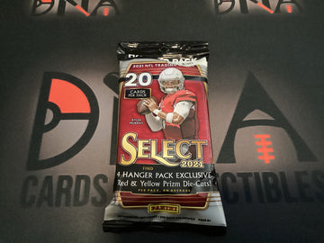 2021 NFL Select Red & Yellow Hanger