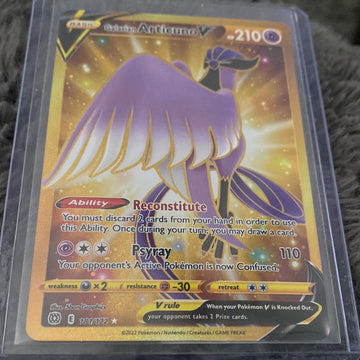Pokémon Galarian Articuno Gold Brilliant 181/172