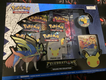 Pokémon Celebrations Deluxe Pin Collection Zacian