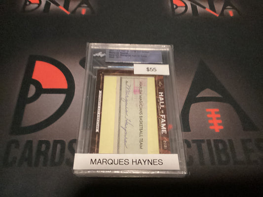 2021 Leaf Hall of Fame Cut Edition Marques Haynes