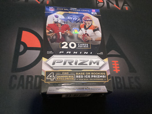 2020 Prizm NFL Hanger Red Ice