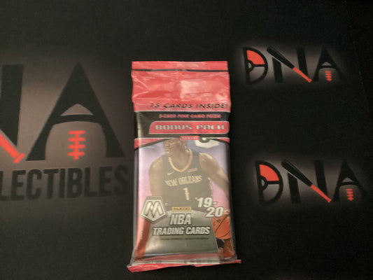 2019-20 Mosaic NBA Basketball Cello Pink camo