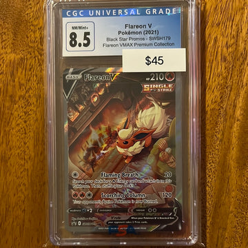 Pokémon Flareon V CGC 8.5