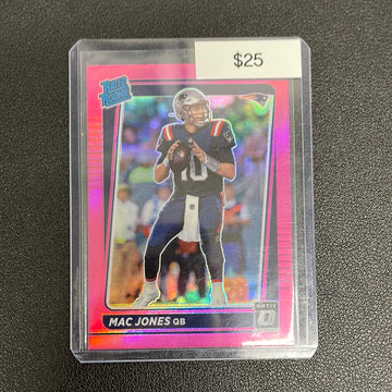 2021 Panini Donruss Optic Rated Rookie Pink MAC JONES