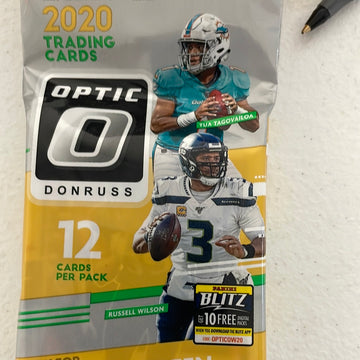 2020 NFL Optic Football Value Pack Cello