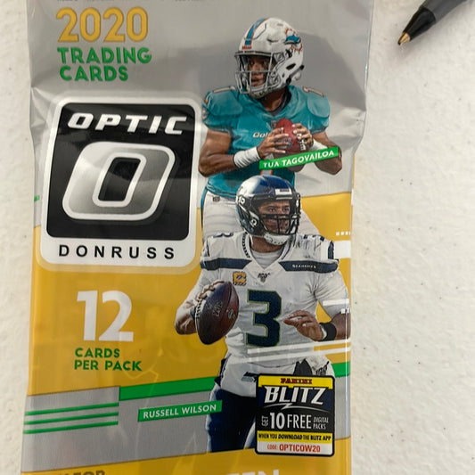 2020 NFL Optic Football Value Pack Cello