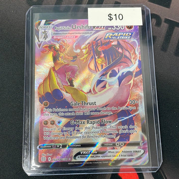 Pokemon Urshifu VMAX Rapid Strike TG21/TG30