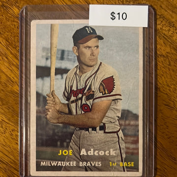 1957 Topps Joe Adcock