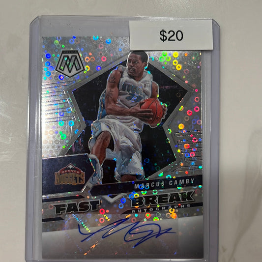 2021 Mosaic Marcus Camby Fast break auto