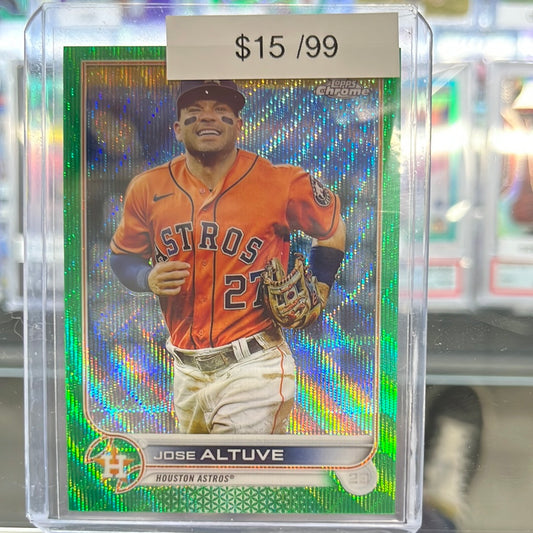 2022 Topps Chrome Jose Altuve