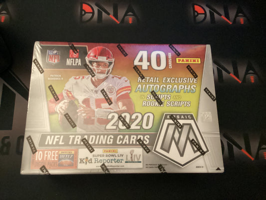 2020 Mosaic NFL Football Mega