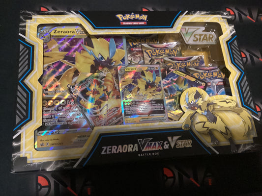 Pokémon Zeraora Vmax & Vstar Battle Box