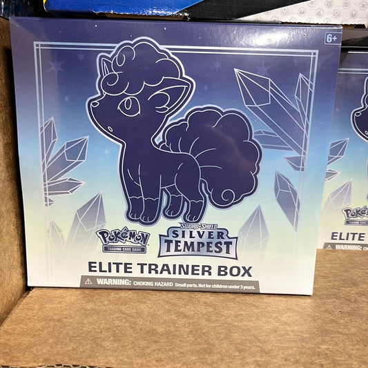 Pokémon Silver Tempest ETB Elite Trainer Box