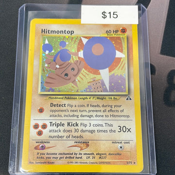 Pokemon Hitmontop 3/75 Neo Discovery LP