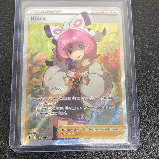Pokémon Klara 194/198 Chilling Reign
