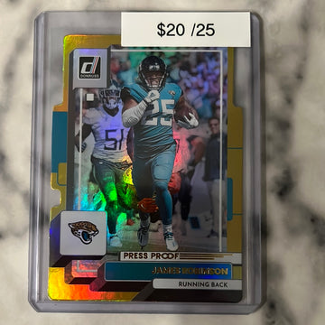 2022 Donruss Gold James Robinson