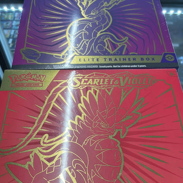 Pokémon Scarlet or Violet ETB Elite Trainer Box