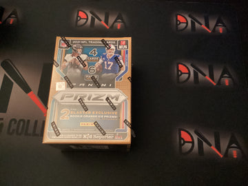 2021 Prizm NFL Football Blaster Fanatics Orange Ice