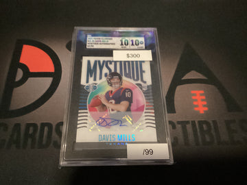 2021 Illusions Mystique Davis Mills Auto /99 SGC 10