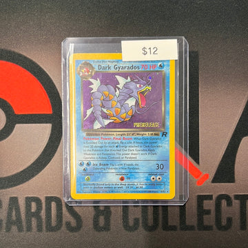 Pokemon Dark Gyarados Pre Release Team Rocket 8/82